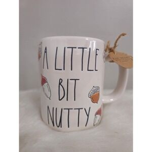 Rae Dunn Fall Acorn A‎ Little Bit Nutty Coffee Mug Cup 2025 NWT